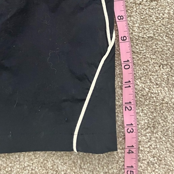 BDG Black Nylon Athletic Shorts with White Trim Size Medium NWT - Picture 6 of 7